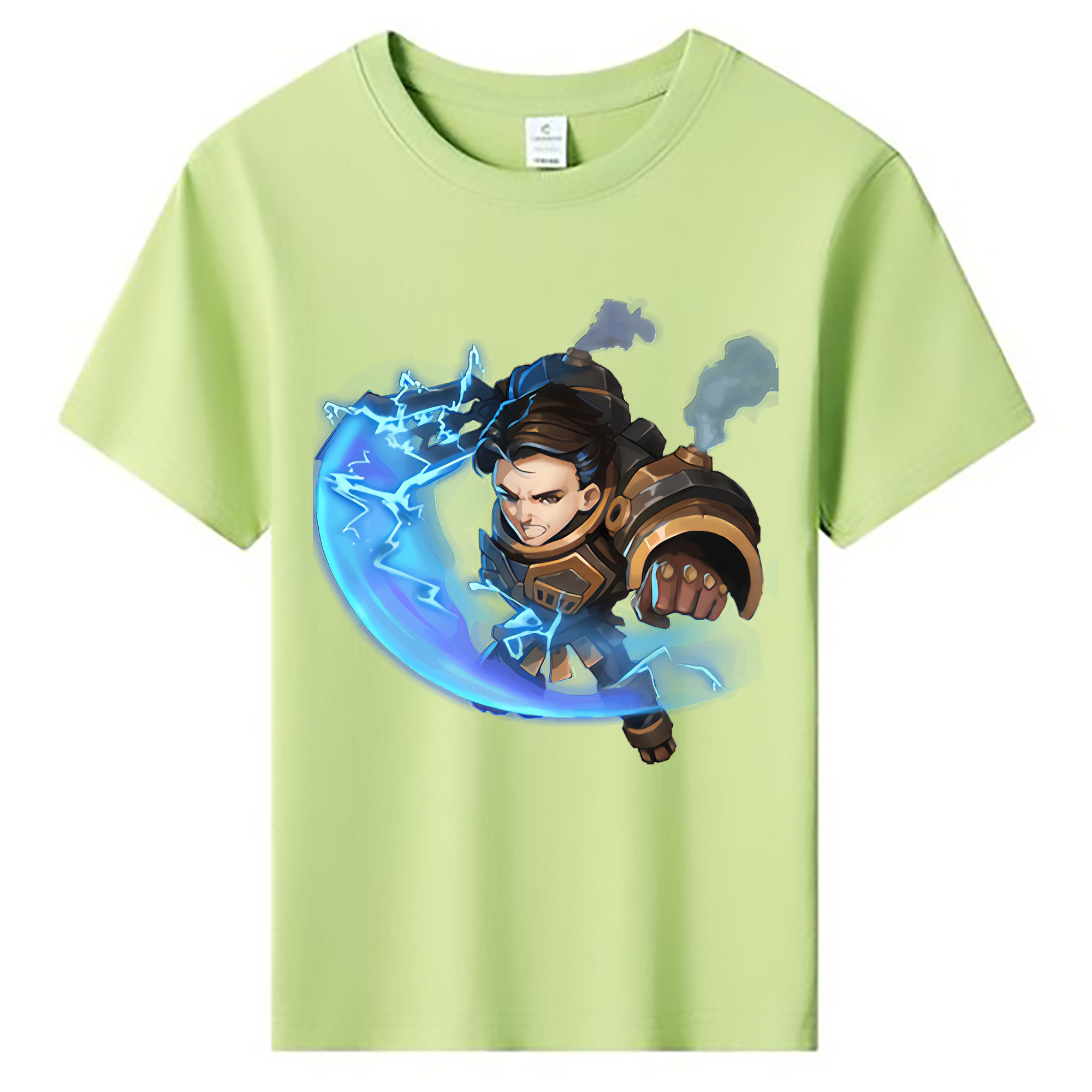 （画像用） リーグ・オブ・レジェンド League of Legends LOL 綿100％キッズTシャツ（フロントプリント）